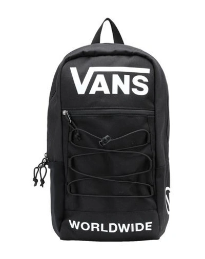 Vans Snag Distortion Backpack In Black
