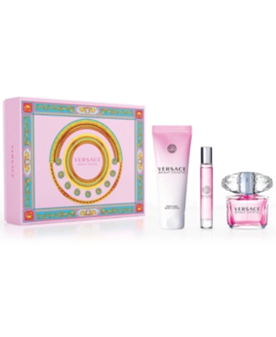 Versace 3-pc. Bright Crystal Eau De Toilette Gift Set In Bright Crystal 2q