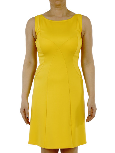 moschino yellow dress
