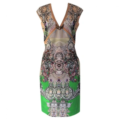 Pre-owned Roberto Cavalli Dress In Multicolour