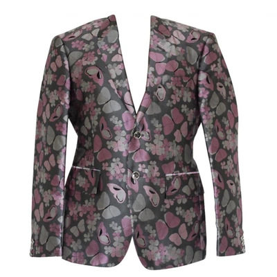 Pre-owned Thom Browne Silk Jacket In Multicolour