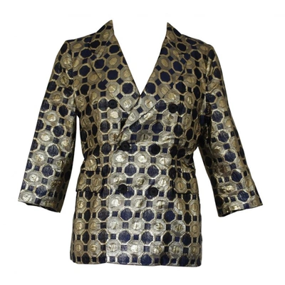 Pre-owned Marni Jacket In Gold