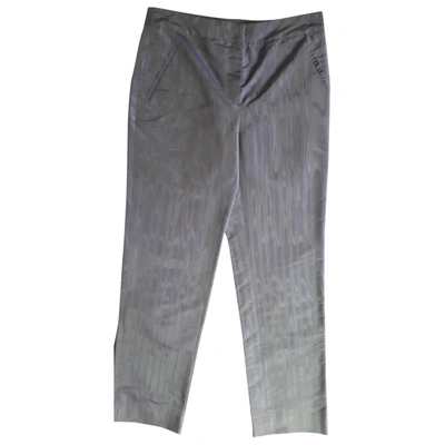 Pre-owned Armani Collezioni Straight Pants In Other
