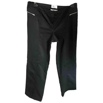 Pre-owned Marella Trousers In Black