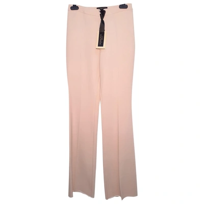 Pre-owned Giambattista Valli Large Trousers In Pink