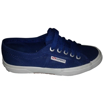 Pre-owned Superga Trainers In Blue