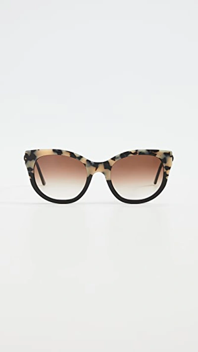 Thierry Lasry Lively 256 Sunglasses In Tortoise/black