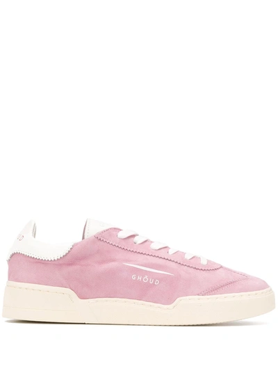 Ghoud Venice Textured Style Trainers In Pink