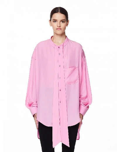 Balenciaga New Swing Shirt Pink