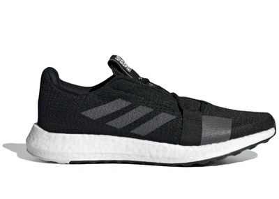 Pre-owned Adidas Originals  Senseboost Go Core Black Grey In Core Black/grey/cloud White