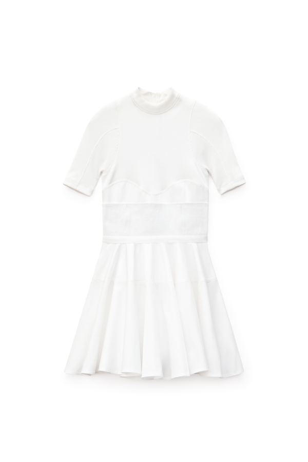 alexander wang white dress