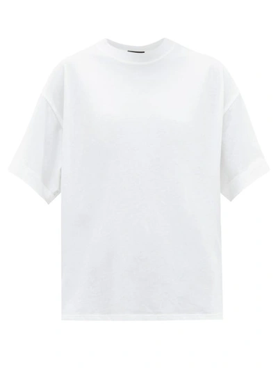Atm Anthony Thomas Melillo Oversized Cotton-jersey T-shirt In White