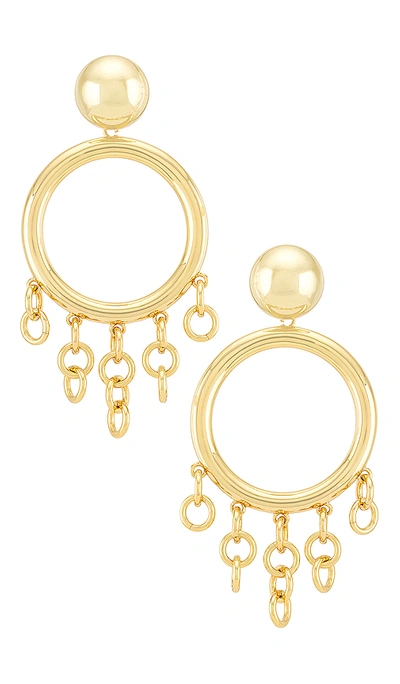 Cult Gaia Jasmin Dangle Earrings In Gold