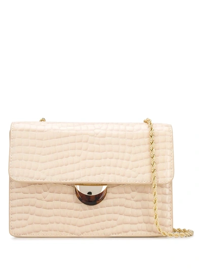 Loeffler Randall Amina Mini Embossed Leather Crossbody Bag In