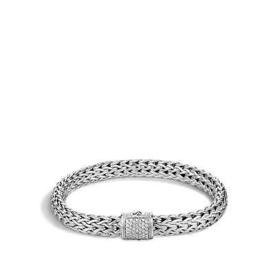 John Hardy Icon Bracelet, 7.5mm In White Diamond