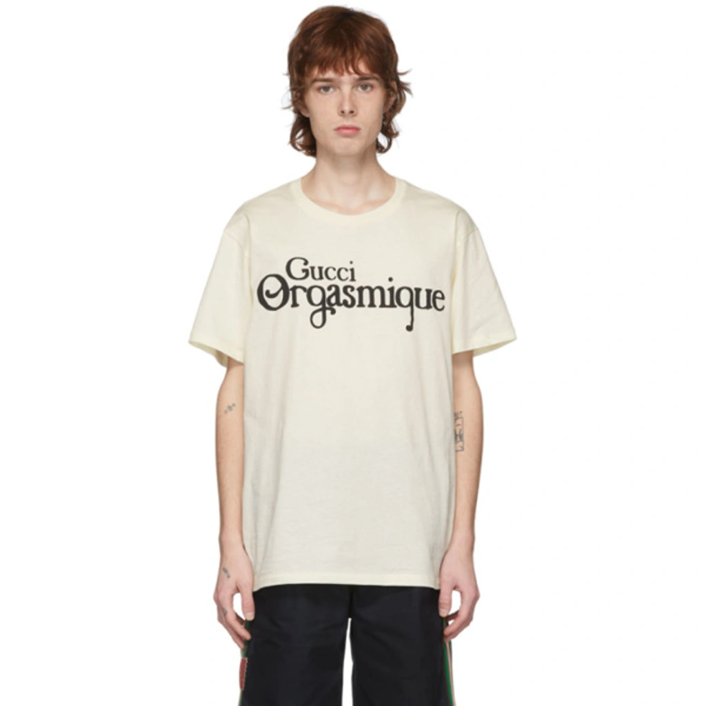 GUCCIのレディースTシャツ GUCCI グッチ STARS AND MOON Tシャツ クルーネックTシャツ