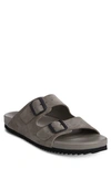 Allen Edmonds Sparrow Slide Sandal In Grey