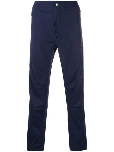 Givenchy Straight-leg Track Trousers In Blue