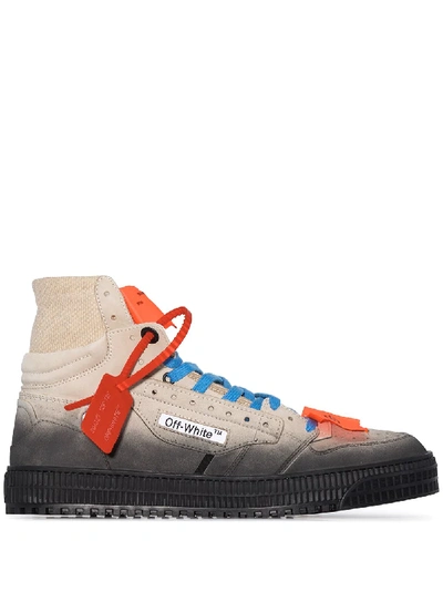 Off-white Off Court 3.0 High Top Sneakers In 棕色