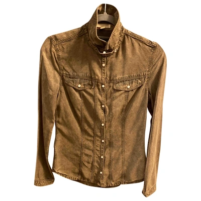 Pre-owned Burberry Shirt In Brown