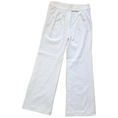 Pre-owned Brioni Large Pants In White