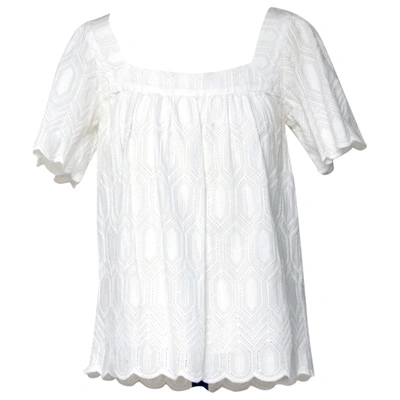 Pre-owned Diane Von Furstenberg Shirt In White