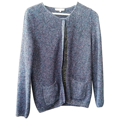 Pre-owned Sandro Blue Synthetic Knitwear
