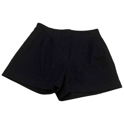 Pre-owned Masscob Wool Shorts In Blue