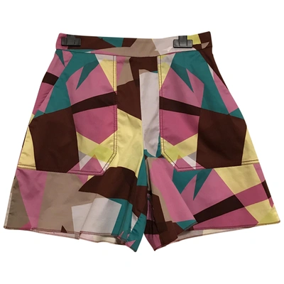 Pre-owned M Missoni Multicolour Cotton Shorts