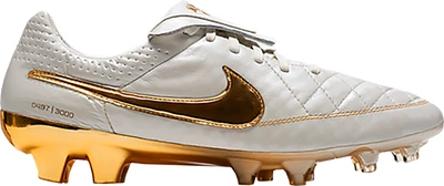 Pre-owned Nike Tiempo Legend 5 Fg Touch Of Gold In Metallic Summit  White/metallic Gold | ModeSens
