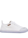Fendi White Promenade Embossed Ff Canvas Sneakers