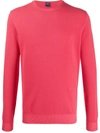 Fedeli Crew Neck Sweatshirt In Pink