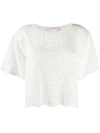 See By Chloé Lace T-shirt In White