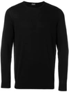 Drumohr Long-sleeve T-shirt In Black