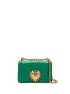 Dolce & Gabbana Devotion Mini Bag In Green