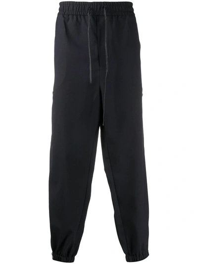 3.1 Phillip Lim Zip-pocket Drawstring Track Trousers In Blue