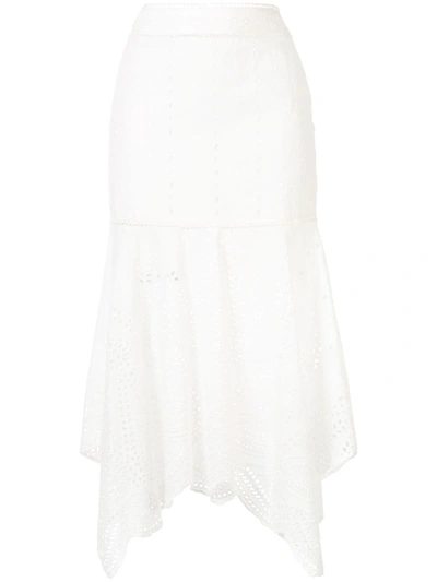 We Are Kindred Lola Midi Skirt In White