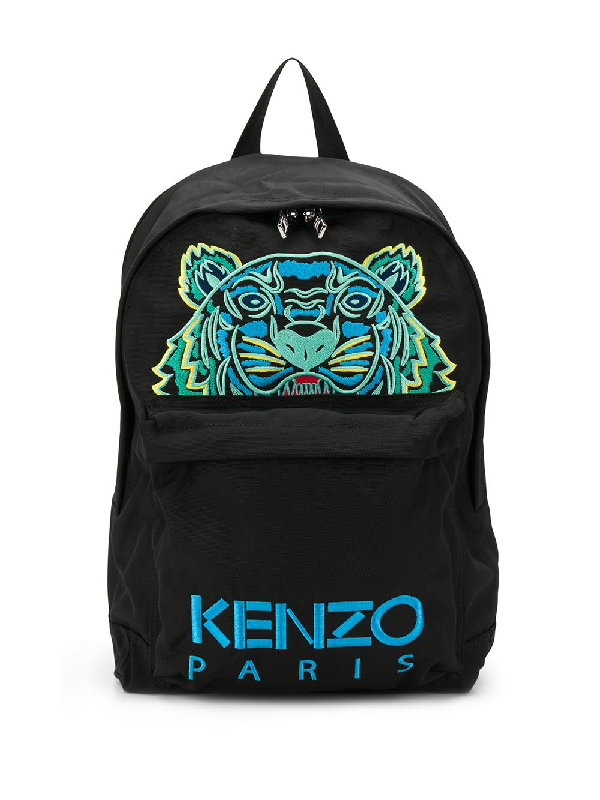kenzo tiger canvas backpack
