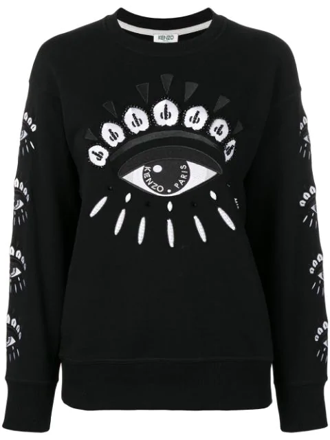 black kenzo eye sweatshirt