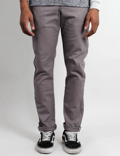 Dickies 803 Chino Trousers (slim Skinny) In Gravel Grey