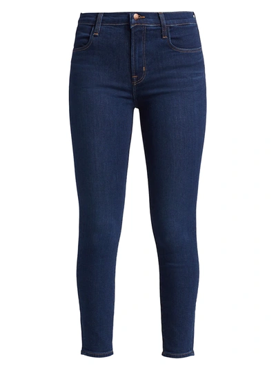J Brand Alana High-rise Crop Skinny Jeans In Moro