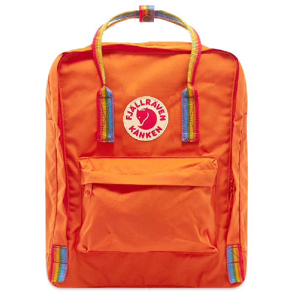 fjallraven backpack orange