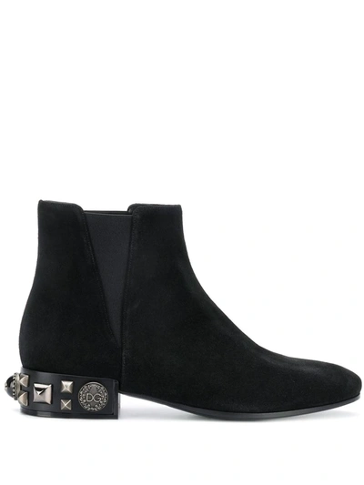 Dolce & Gabbana Suede Chelsea Ankle Boots Dolce & Gabbana Suede Chelsea Ankle Boots