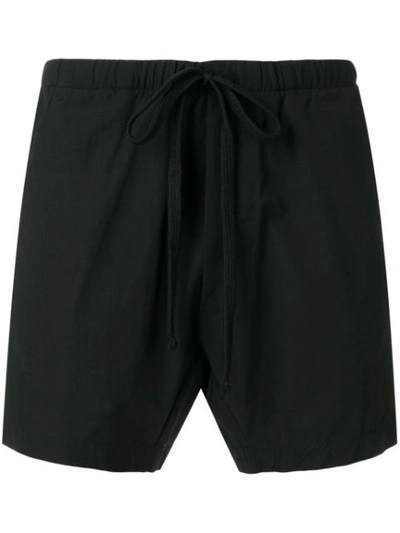 Thom Krom Drawstring Swim Shorts In Black