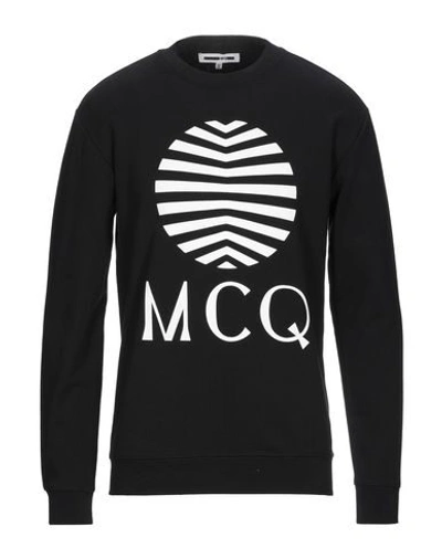 Mcq By Alexander Mcqueen Rising Sun Sweatshirt In Black