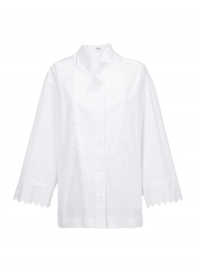 Loewe Shirt In Bianco