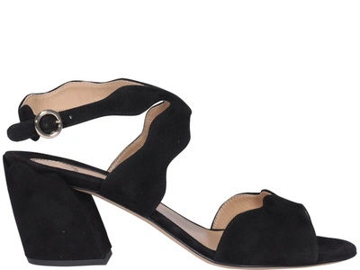 Chloé Strap Sandals In Black