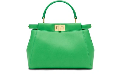 Fendi peekaboo mini green sale