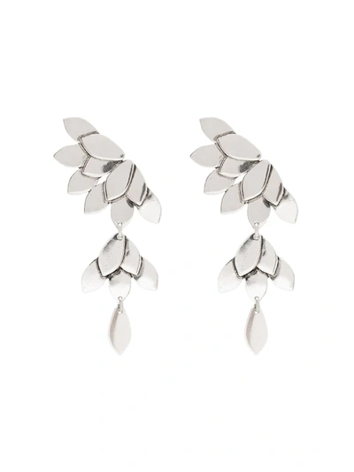 Isabel Marant So Long Joao Drop Earrings In Silver
