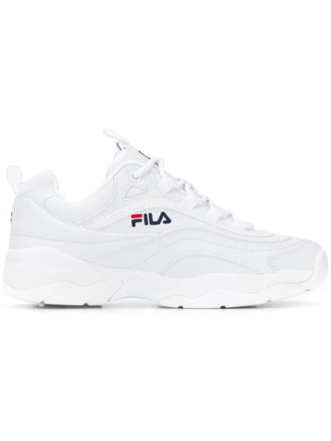 fila ray low white